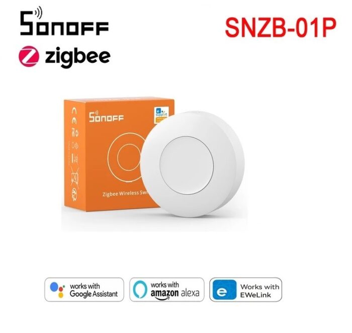 Sonoff SNZB-01P Kablosuz Akıllı ZigBee Buton - Görsel 2