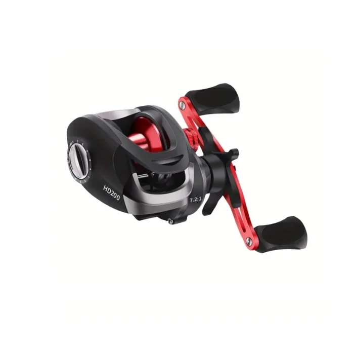 HD 200 Baitcasting 18+1BB 7.2:1 Dişli Oranlı Olta Makinası Olta Çıkrık - Görsel 1