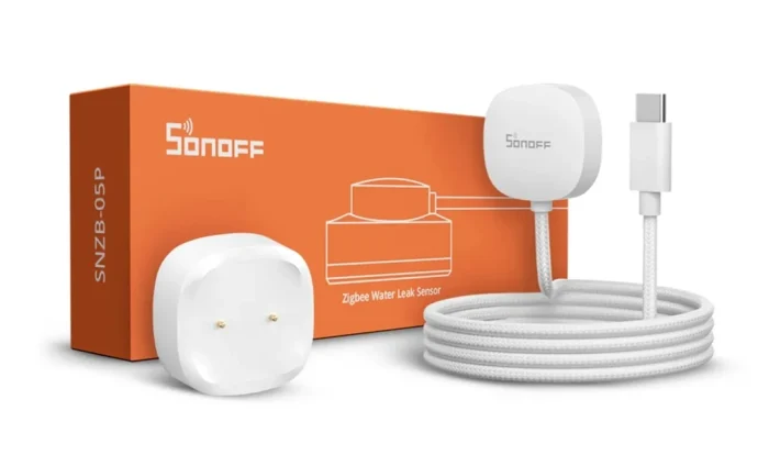 Sonoff SNZB-05P ZigBee Su Kaçak Sensörü - Görsel 1