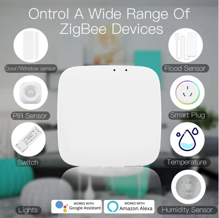 Tuya Xenon Smart ZigBee Bridge ZigBee Hub - Görsel 3
