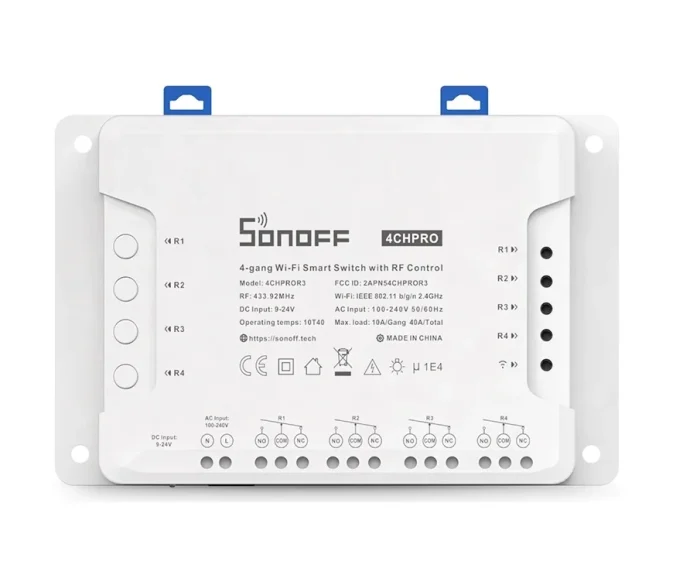 Sonoff 4CH PRO R3 4 Kanallı Akıllı Anahtar - Görsel 1
