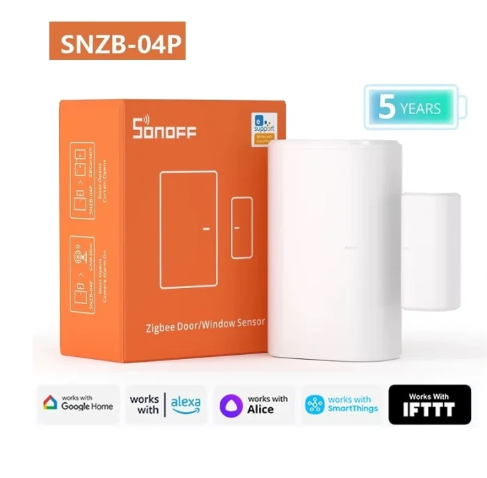 Sonoff SNZB-04P ZigBee Kapı ve Pencere Sensörü - Görsel 2