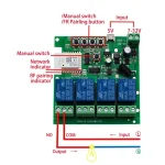 Tuya Zigbee 4ch Akıllı Işık Anahtarı Modülü 4 Kanal Anahtar Modülü Rölesi - Görsel 3