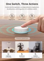 Sonoff SNZB-01P Kablosuz Akıllı ZigBee Buton - Görsel 8