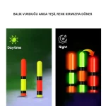 Renk Değiştiren Işıklı Şamandıra Akıllı Olta Şamandırası - Görsel 5