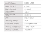 TUYA Wifi Duman Dedektörü Duman Sensörü - Görsel 3