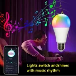 XENON SMART Tuya Uyumlu Wifi Akıllı LED Ampul RGB Wifi + Bluetooth Lamba - Görsel 5