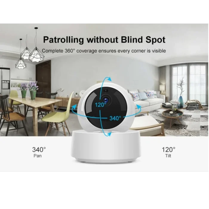Sonoff GK-200MP2-B - Wi-Fi Kablosuz IP Güvenlik Kamerası + KZ0501200V Adaptör - Görsel 4