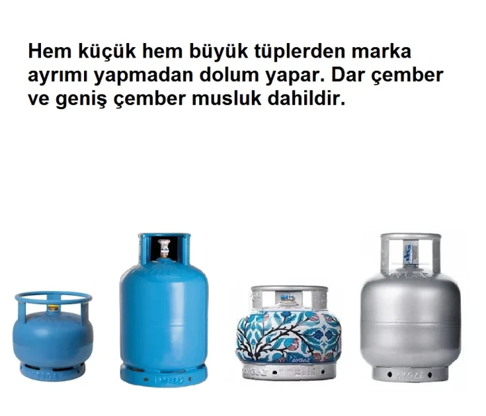 Kamp Kartuşu Dolum Seti (Dar ve geniş çember tüpler uygun) - Görsel 6