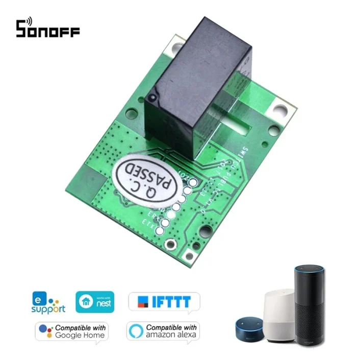 Sonoff RE5V1C 5V DC Wifi Akıllı Ev Anahtar Röle - Görsel 2