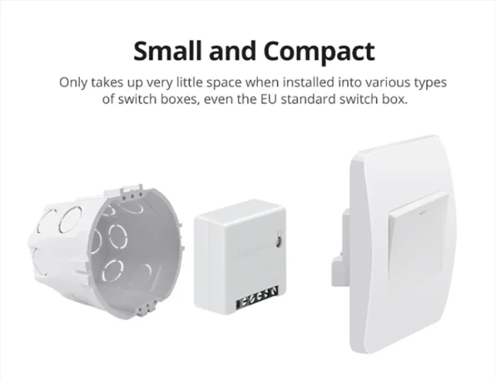 Sonoff Mini R2 Akilli Wifi Anahtarı - Görsel 2