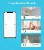 XENON SMART TUYA 1CH Wifi Mini Akıllı Tekli Switch 16A Işık Anahtarı - Görsel 4