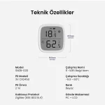 Sonoff SNZB-02D ZigBee Akıllı Sıcaklık ve Nem Sensörü - Görsel 7