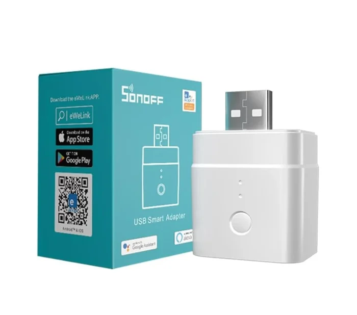Sonoff Micro USB Wifi Akıllı Adaptör - Görsel 1