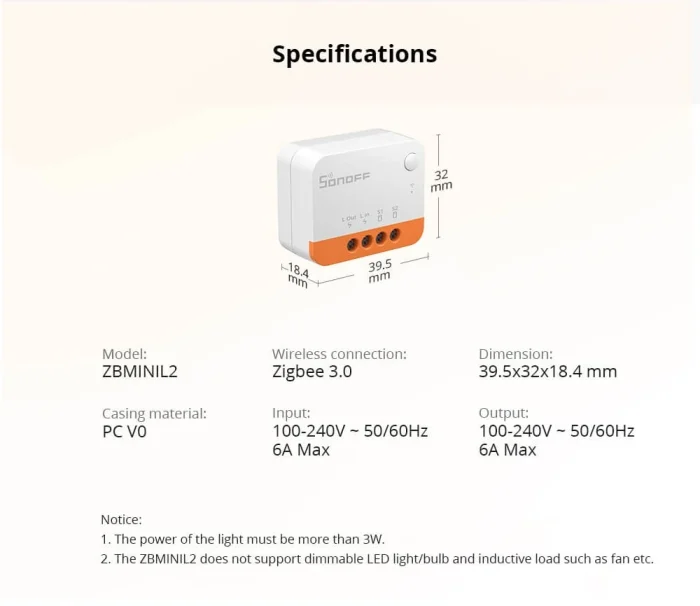 Sonoff ZigBee Mini L2 Extreme Akıllı Röle - Görsel 4
