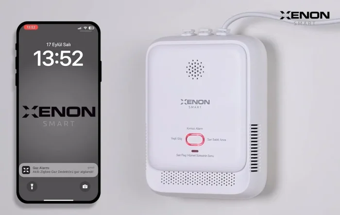 Xenon Smart Akıllı Wi-Fi Gaz Dedektörü - Görsel 4