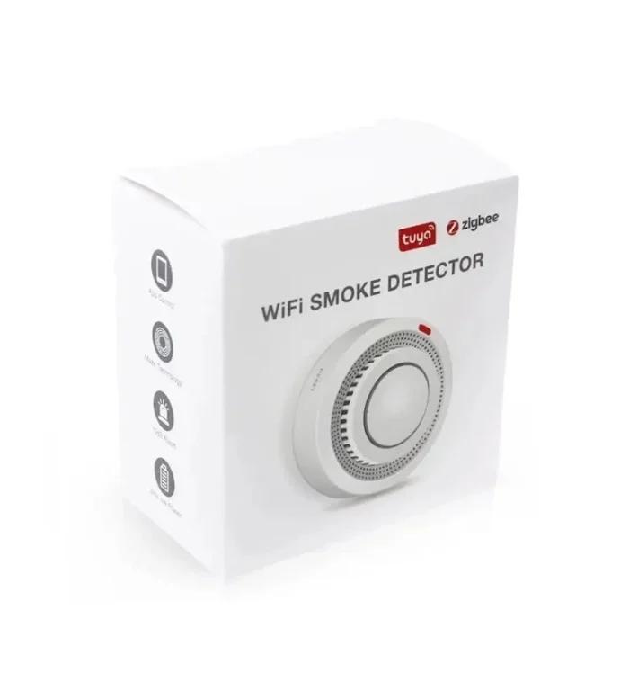 Tuya Akıllı ZigBee Duman Sensörü / Dedektörü - Görsel 2