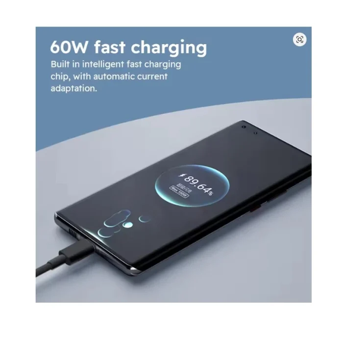 6in1 Super Şarj 60w Şarj Çoklu Şarj USB Adaptör Kiti Çoklu USB Adaptör Kablo Seyahat Seti - Görsel 4
