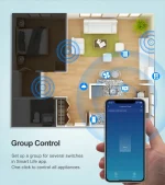 XENON SMART TUYA 1CH Wifi Mini Akıllı Tekli Switch 16A Işık Anahtarı - Görsel 3