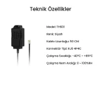 Sonoff THS01 Sıcaklık ve Nem Sensörü - Görsel 3