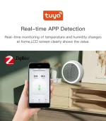 Tuya Zigbee Akıllı Sıcaklık ve Nem Sensörü XENON SMART - Görsel 7