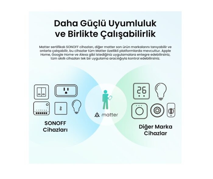 Sonoff Mini R4 Matter Akıllı Röle - Görsel 4