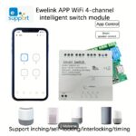 Ewelink Kuru Kontak Wifi ve Bluetooth özellikli Akıllı Anahtar Röle - Görsel 2
