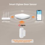 AVATTO Tuya ZigBee Kapı Sensörü Akıllı Kapı Dedektörü - Görsel 2