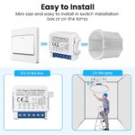 AVATTO Tuya 4ch Zigbee Akıllı Işık Anahtarı Modülü  Tuya 4CH Zigbee Anahtar 4 Kanal Zigbee röle - Görsel 5