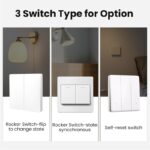AVATTO Tuya 2CH Zigbee Anahtar 2 Kanal Zigbee röle - Görsel 5