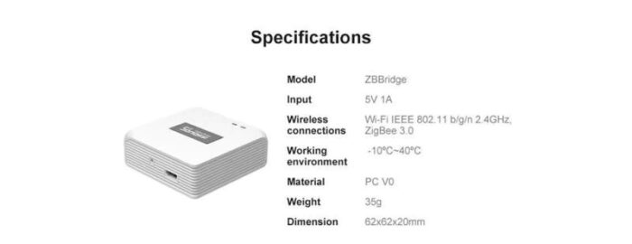 SONOFF ZigBee Bridge PRO - Görsel 6
