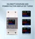 2 ADET TOMZN Kaçak Akım Rölesi Tomzn 80a Wifi Voltaj Akım Koruyucu Röle TOMPD-80LW - Görsel 3