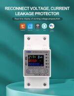 2 ADET TOMZN Kaçak Akım Rölesi Tomzn 80a Wifi Voltaj Akım Koruyucu Röle TOMPD-80LW - Görsel 6