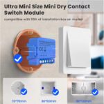 Tuya ZigBee Kurukontak DC 1 kanallı  Anahtar Modülü - Görsel 3