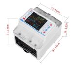 Tuya wifi Trifaz Kaçak Akım Rölesi 100A 3 Fazlı Yüksek ve Alçak Akım Koruma Rölesi - Görsel 4