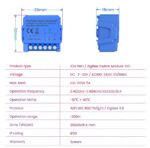 Tuya ZigBee Kurukontak DC 1 kanallı  Anahtar Modülü - Görsel 7