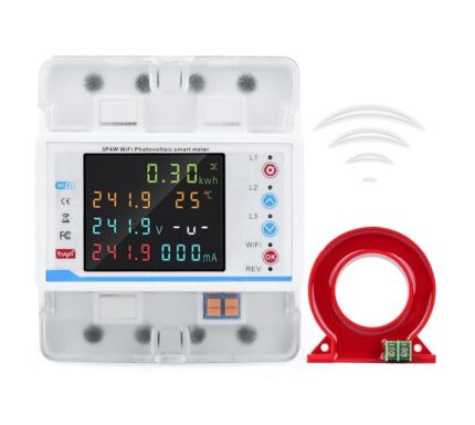 Tuya wifi Trifaz Kaçak Akım Rölesi 100A 3 Fazlı Yüksek ve Alçak Akım Koruma Rölesi