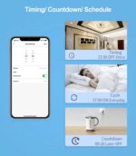 Tuya 1CH Wifi Tekli Akıllı Anahtar Rölesi 16A - Görsel 4