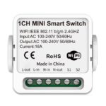 Tuya 1CH Wifi Tekli Akıllı Anahtar Rölesi 16A