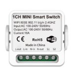 Tuya 1CH Wifi Tekli Akıllı Anahtar Rölesi 16A