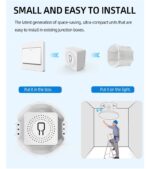Tuya ZigBee Nötr Gerektirmeyen 3ch Nötrsüz Röle Akıllı Anahtar - Görsel 3