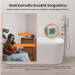 SNZB-02LD ZigBee IP65 LCD Ekranlı Problu Akıllı Sıcaklık Sensörü - Görsel 7