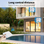 Tuya uyumlu wifi 2 tuşlu senaryo butonu ve 2 adet ışık anahtarı seti - Görsel 7