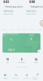 Rstar Wifi Kaçak Akım Rölesi – Tuya Uyumlu Voltaj ve Akım Koruyucu - Görsel 5