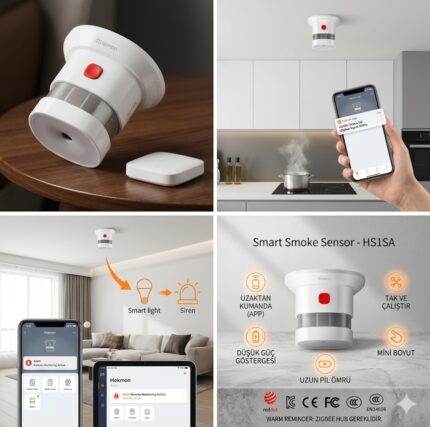 zigbee duman sensörü