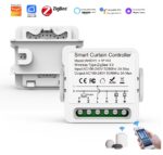Zigbee Tuya Uyumlu Akıllı Perde Panjur Kepenk Motoru Kontrol Rölesi RF433 Destekli - Görsel 2