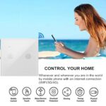 Tuya 2 Kanallı Zigbee Akıllı Dokunmatik Cam Anahtar - Görsel 3
